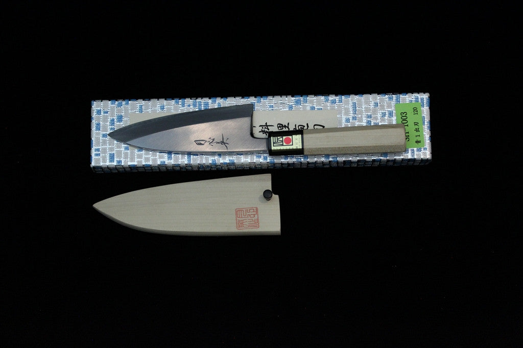 Gesshin Hide 120mm Blue #1 Hon-Kasumi Deba