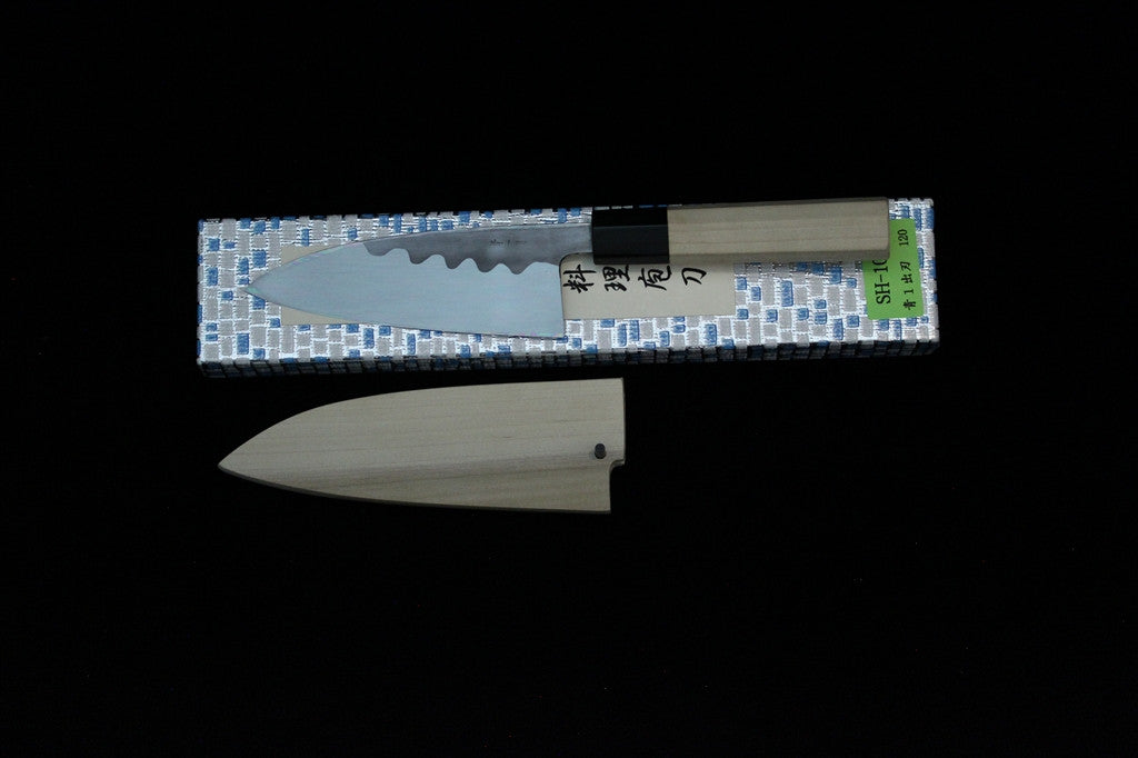 Gesshin Hide 120mm Blue #1 Hon-Kasumi Deba