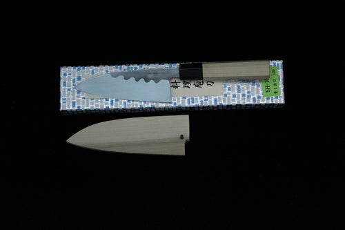 Gesshin Hide 120mm Blue #1 Hon-Kasumi Deba