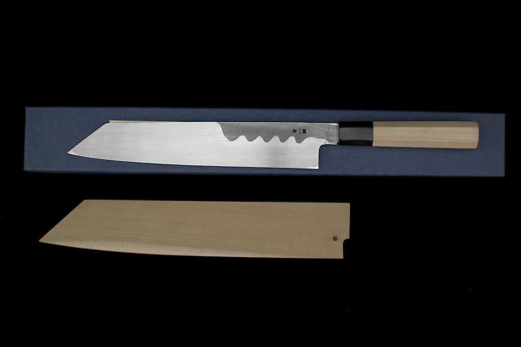 Gesshin Hide 270mm Blue #1 Hon-Kasumi Kiritsuke