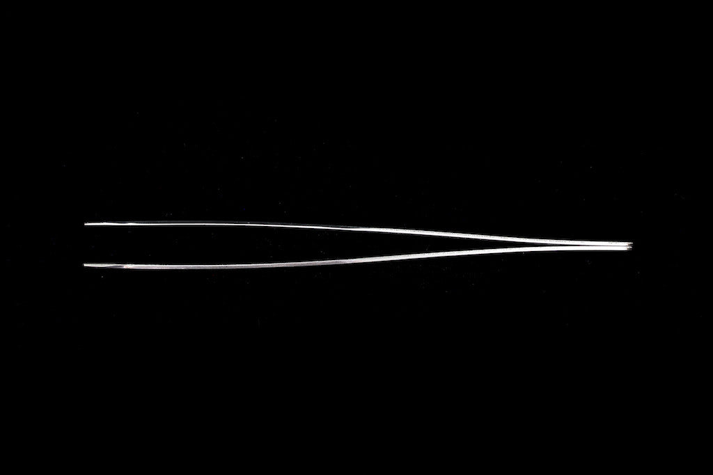 Plating Tweezers - 150mm Bent Tip