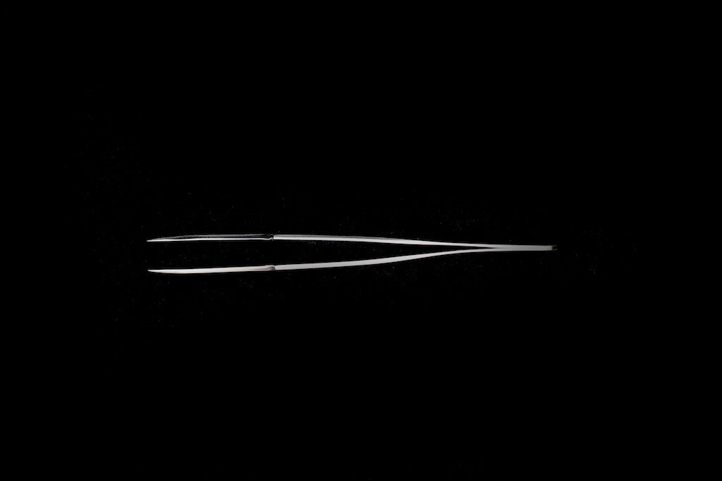 Plating Tweezers - 125mm Fine Tip