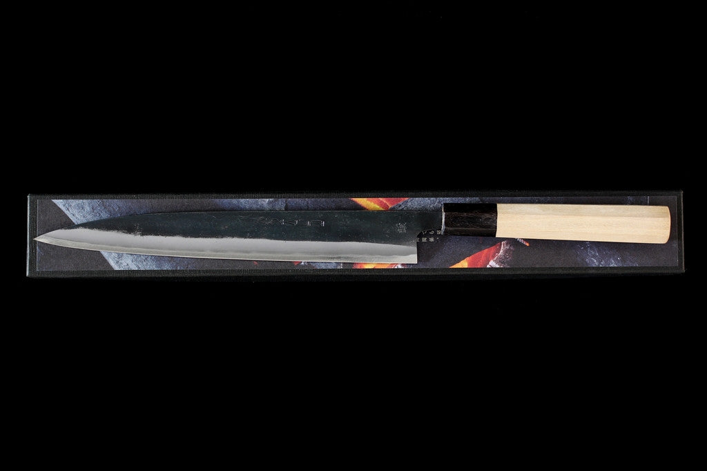Zakuri 240mm Blue Super Kurouchi Wa-Sujihiki