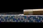 Gesshin Hide 180mm Blue #1 Hon-Kasumi Kamagata Usuba with Engraved Momiji (Japanese Maple)