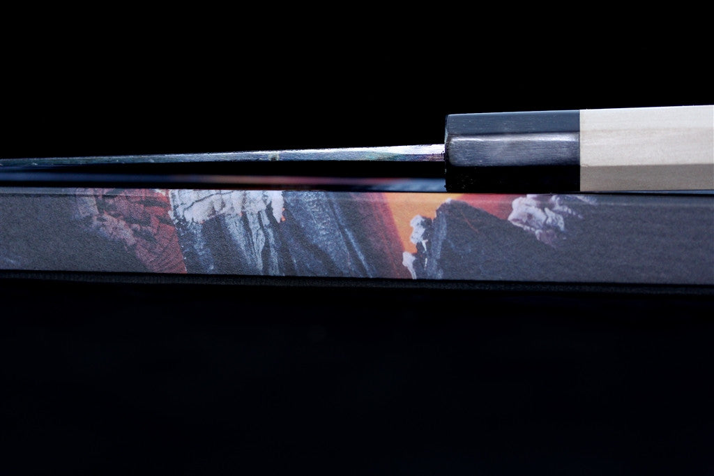 Zakuri 165mm Blue Super Kurouchi Nakiri