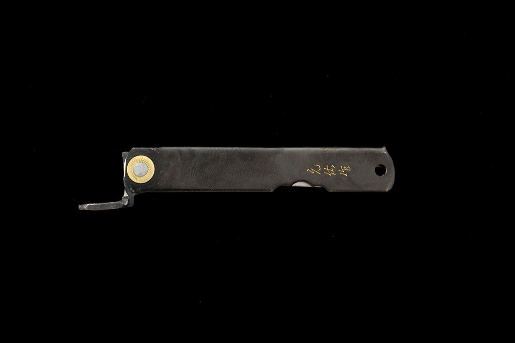 Special Forged Folding Knife - Black Handle