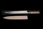 Gesshin Uraku 300mm White #2 Left-Handed Yanagiba