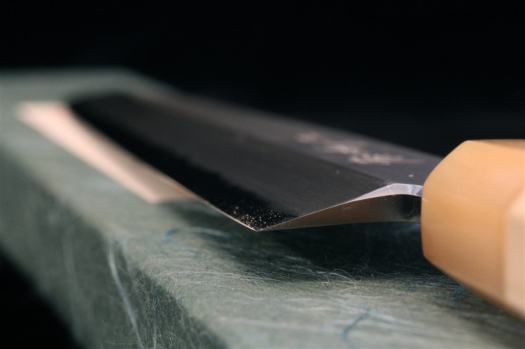Gesshin Uraku 300mm White #2 Left-Handed Yanagiba