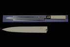 Gesshin Hide 300mm Blue #1 Left-Handed Hon-Kasumi Yanagiba