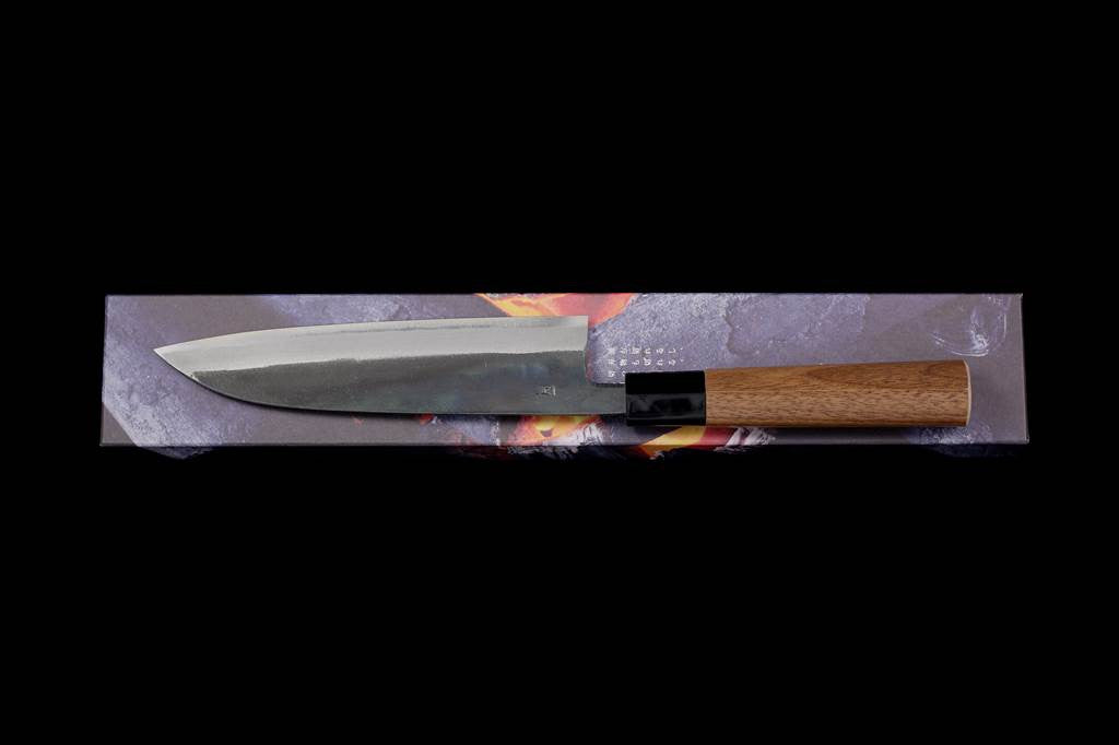 Zakuri 165mm Blue #1 Kurouchi Tosagata Bocho