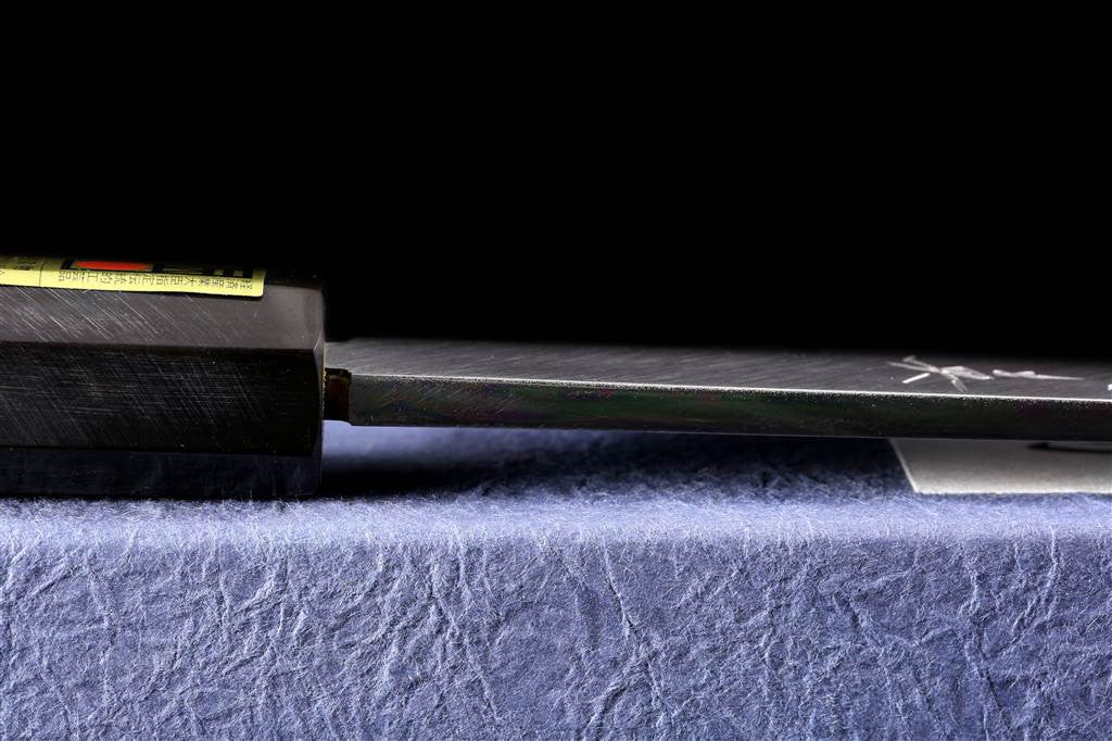 Gesshin Hide 300mm Blue #1 Left-Handed Hon-Kasumi Kensaki Yanagiba