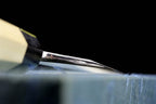Gesshin Hide 195mm Blue #1 Hon-Kasumi Deba with Engraved Momiji (Japanese Maple)