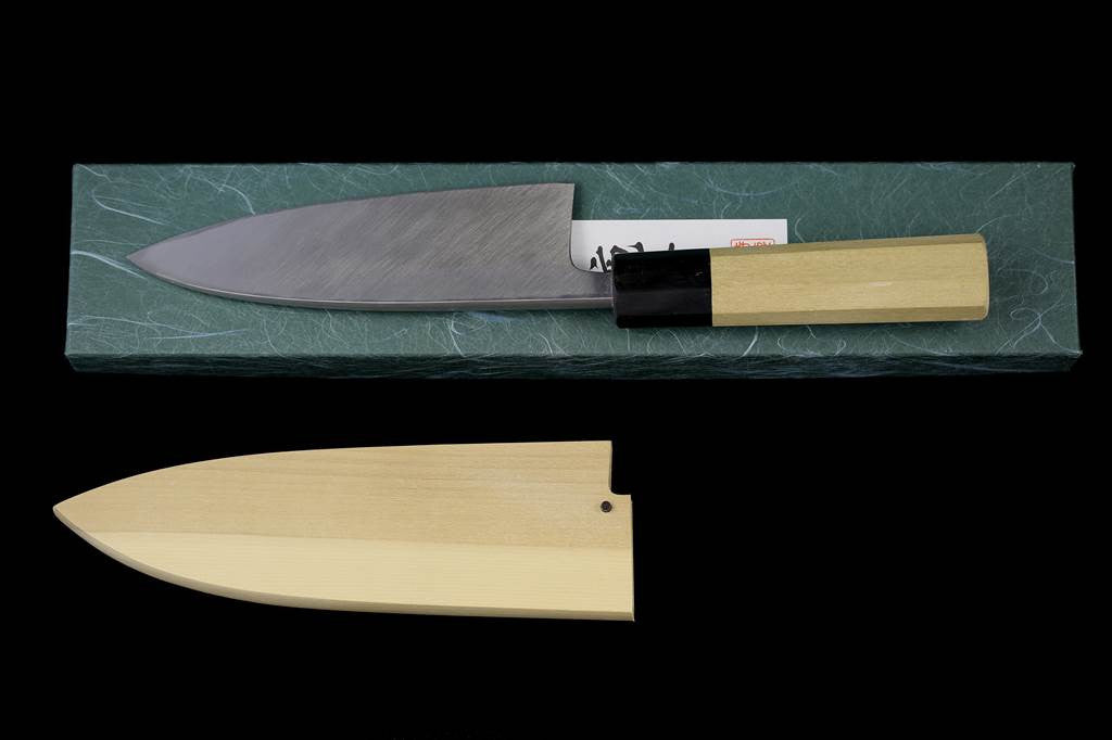 Gesshin Uraku 150mm White #2 Left-Handed Deba