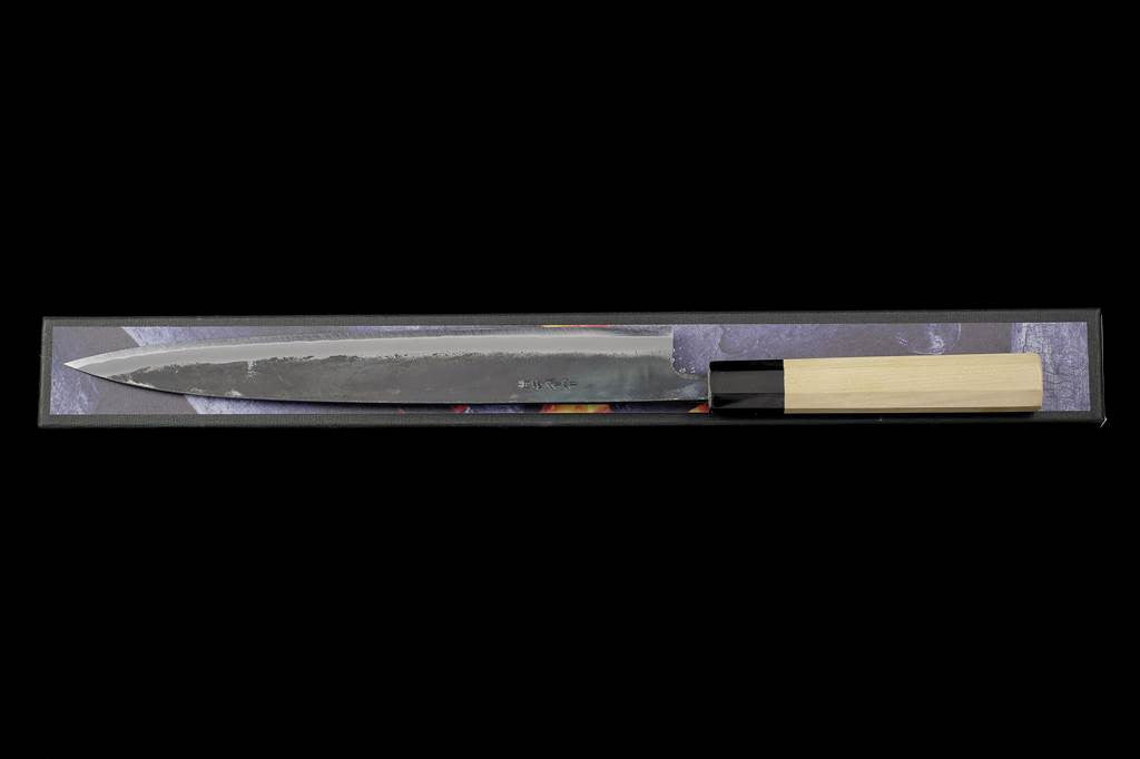 Zakuri 270mm Blue Super Kurouchi Wa-Sujihiki