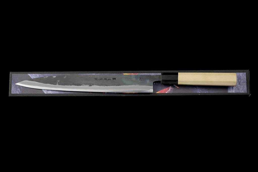 Zakuri 270mm Blue Super Kurouchi Wa-Sujihiki