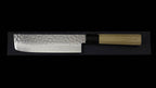 Gonbei 160mm Hammered Damascus Nakiri