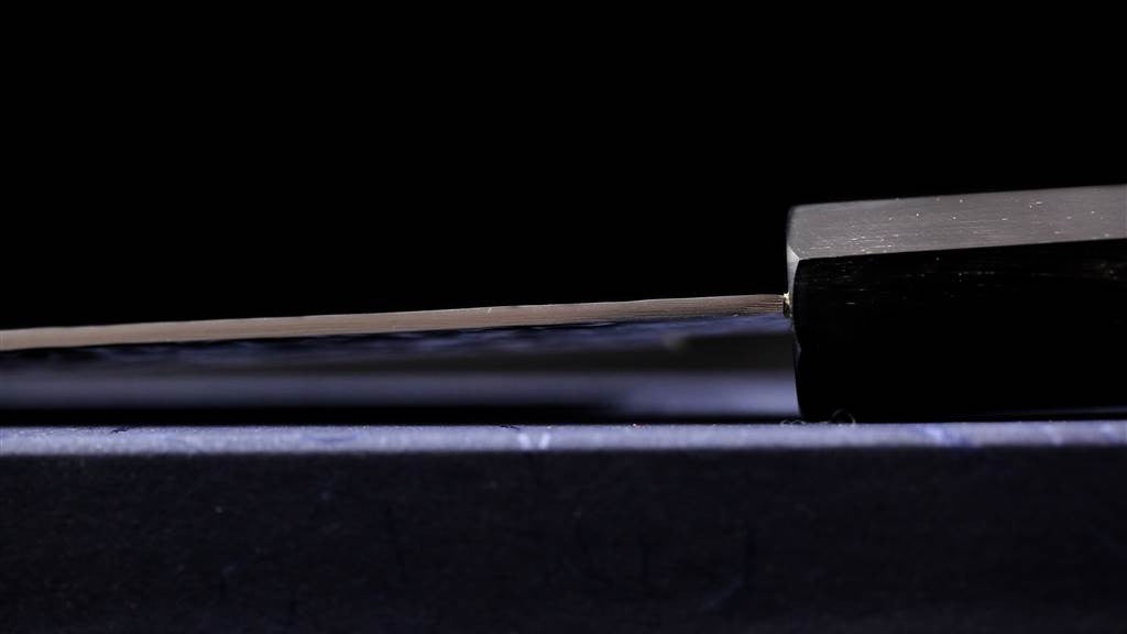 Gonbei 240mm Hammered Damascus Wa-Gyuto