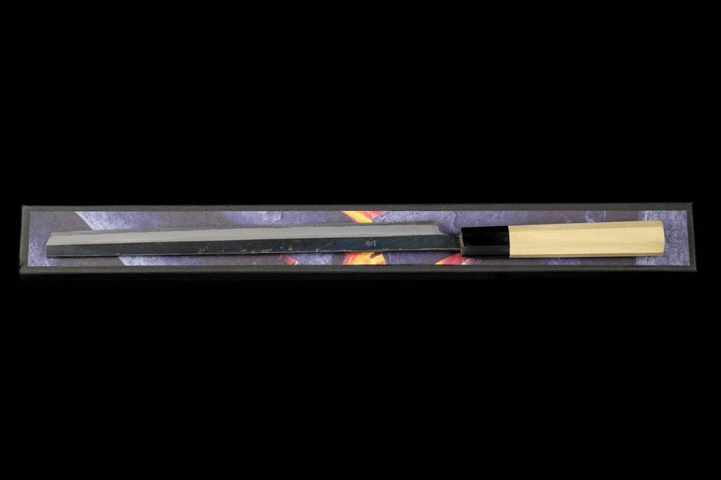 Zakuri 270mm Blue #1 Kurouchi Takobiki