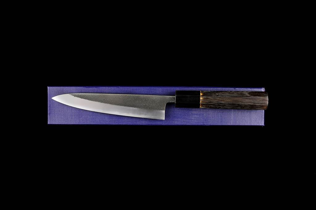 Kochi 150mm Kurouchi Stainless Clad Carbon Wa-Petty