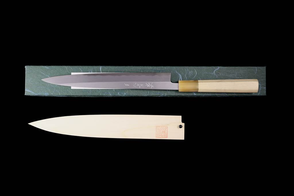 Gesshin Uraku 240mm White #2 Yanagiba