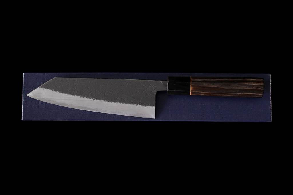 Kochi 180mm Kurouchi Kiritsuke-Shaped Santoku