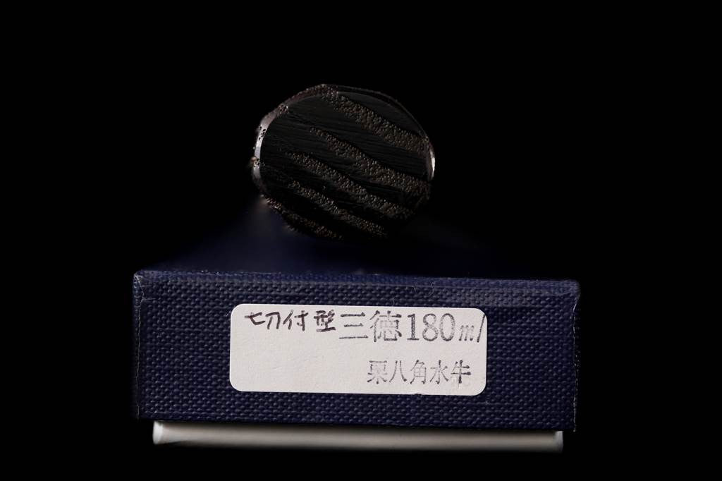 Kochi 180mm Kurouchi Kiritsuke-Shaped Santoku