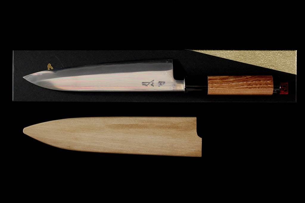 Tsukasa 210mm White Steel Migaki Wa-Gyuto